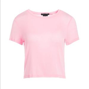 NWT Alice and Olivia Cindy Classic Cropped Tee